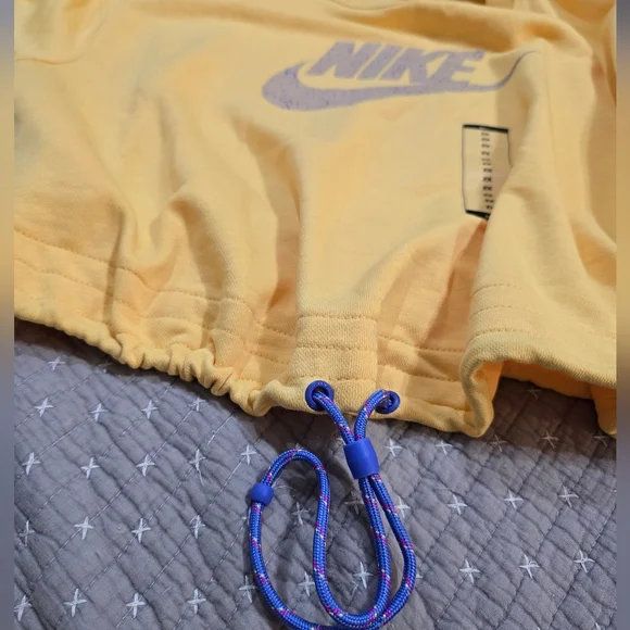 Nike Cropped Sweatshirt Top - Picture 6 of 11